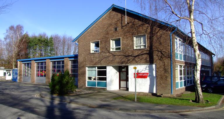 A photo of Kendal Fire Station