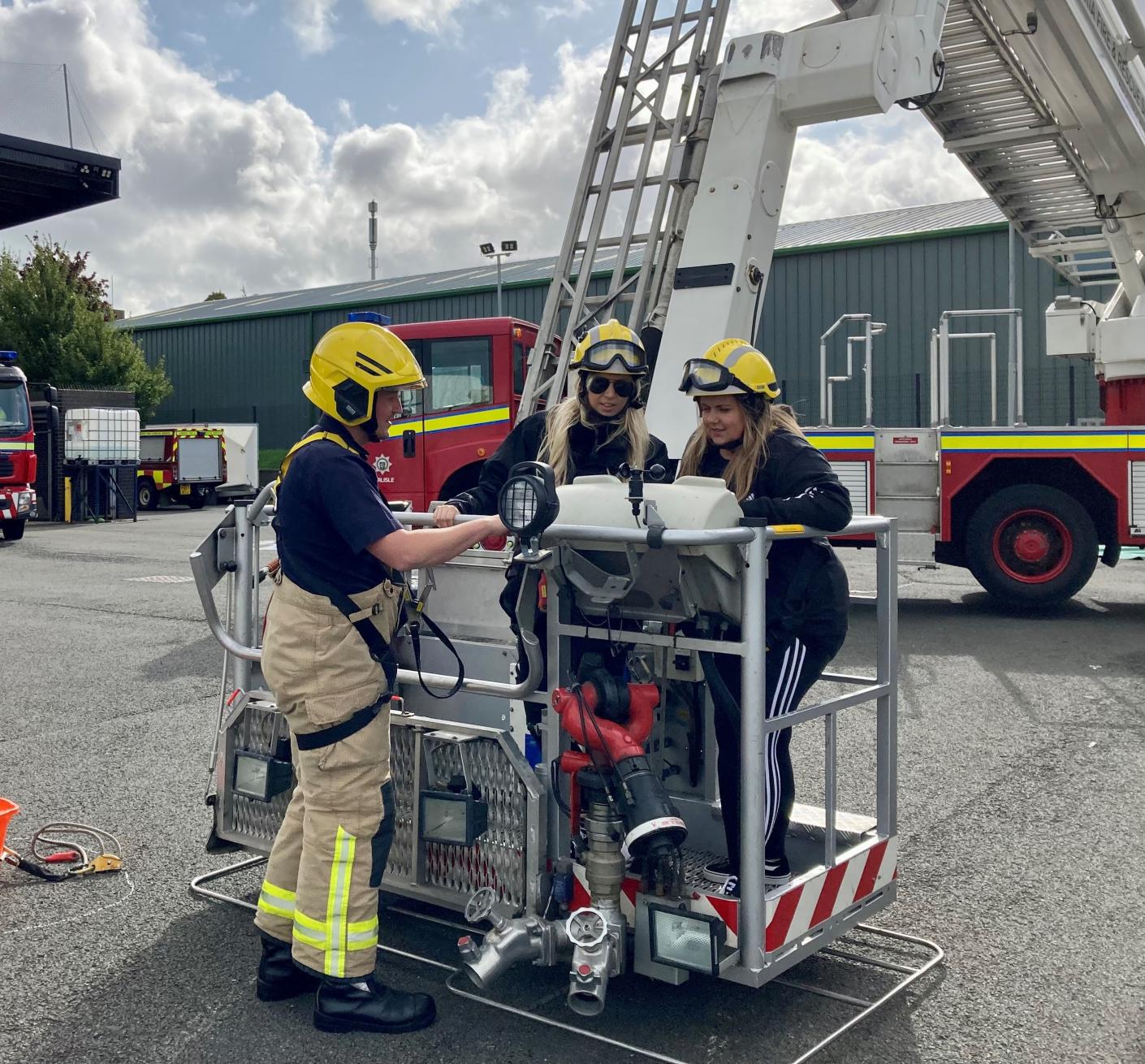 Women in the Fire Service North West regional event at Carlisle East